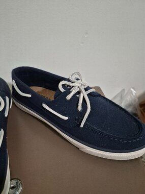Sperry Navy Womens 9